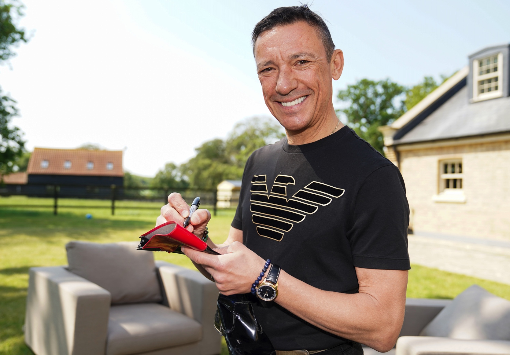 Who is Frankie Dettori's wife Catherine?